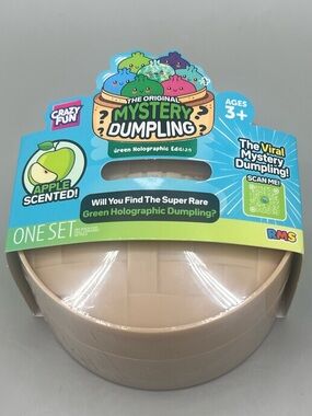 RMS Crazy Fun Green Holographic Edition Mystery Dumpling Apple Scented 🍏 NEW